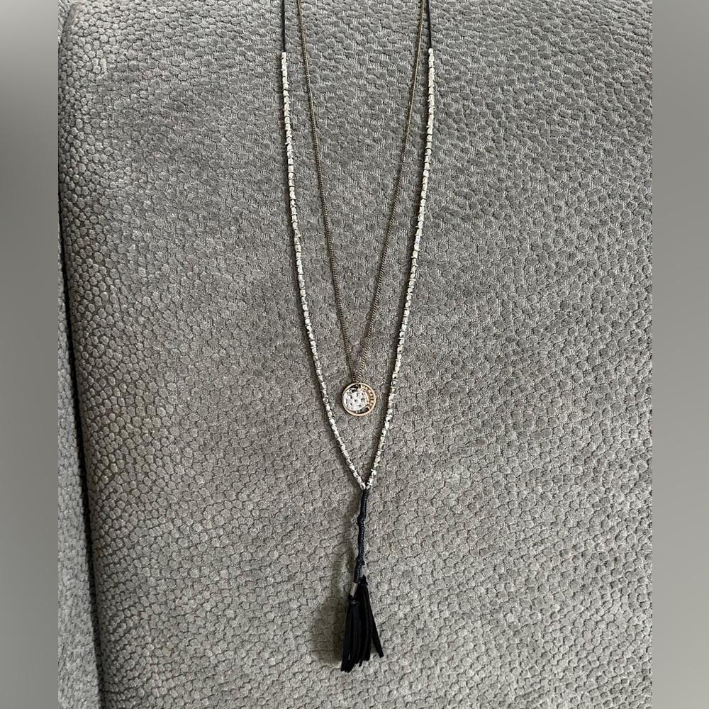 Evereve Double Strand 21” Long Necklace